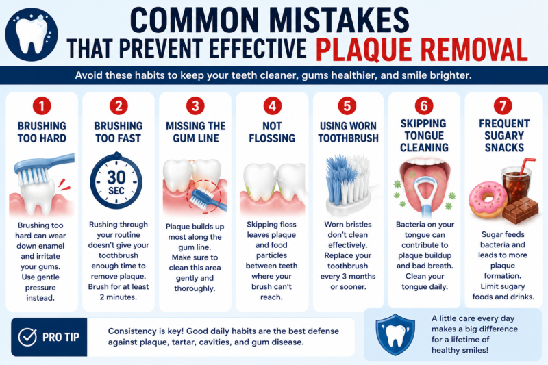 7 Signs Your Plaque Removal Routine