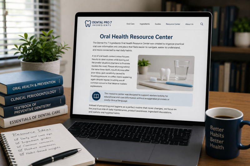 Oral Health Resource Center