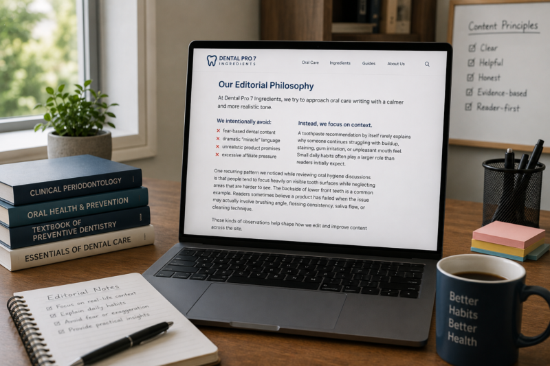 Dental Pro 7 Ingredients Editorial Team